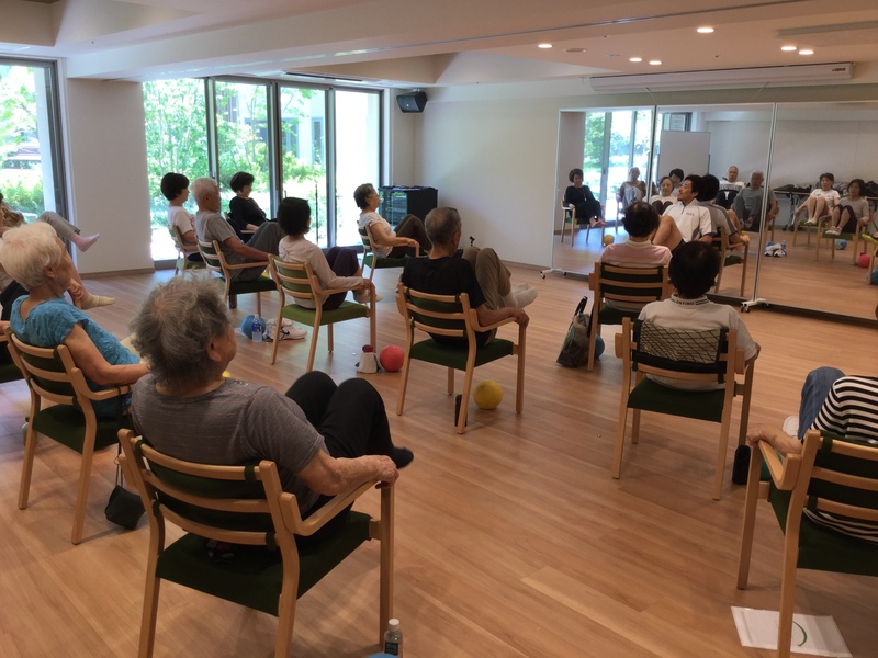 地域交流が図れるイベントや 運動系クラスや文化系クラス （ホームクレール）が充実しています。