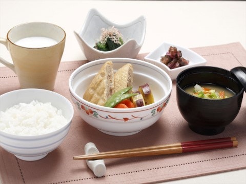 その日の気分によってメニューを選ぶことができる食事