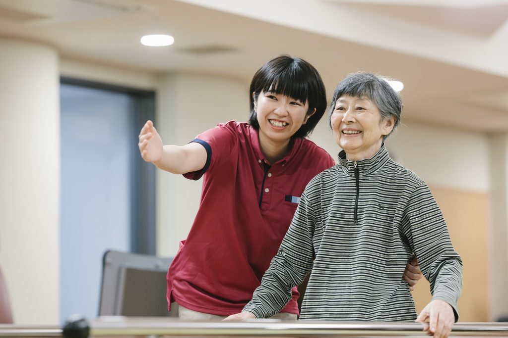 専門スタッフによるリハビリ